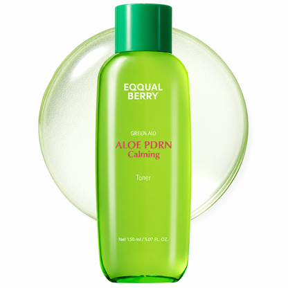 EQQUALBERRY Green Aid Aloe PDRN Calming Toner