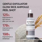 Dr. Melaxin Peel Shot Exfoliant Black Rice Ampoule