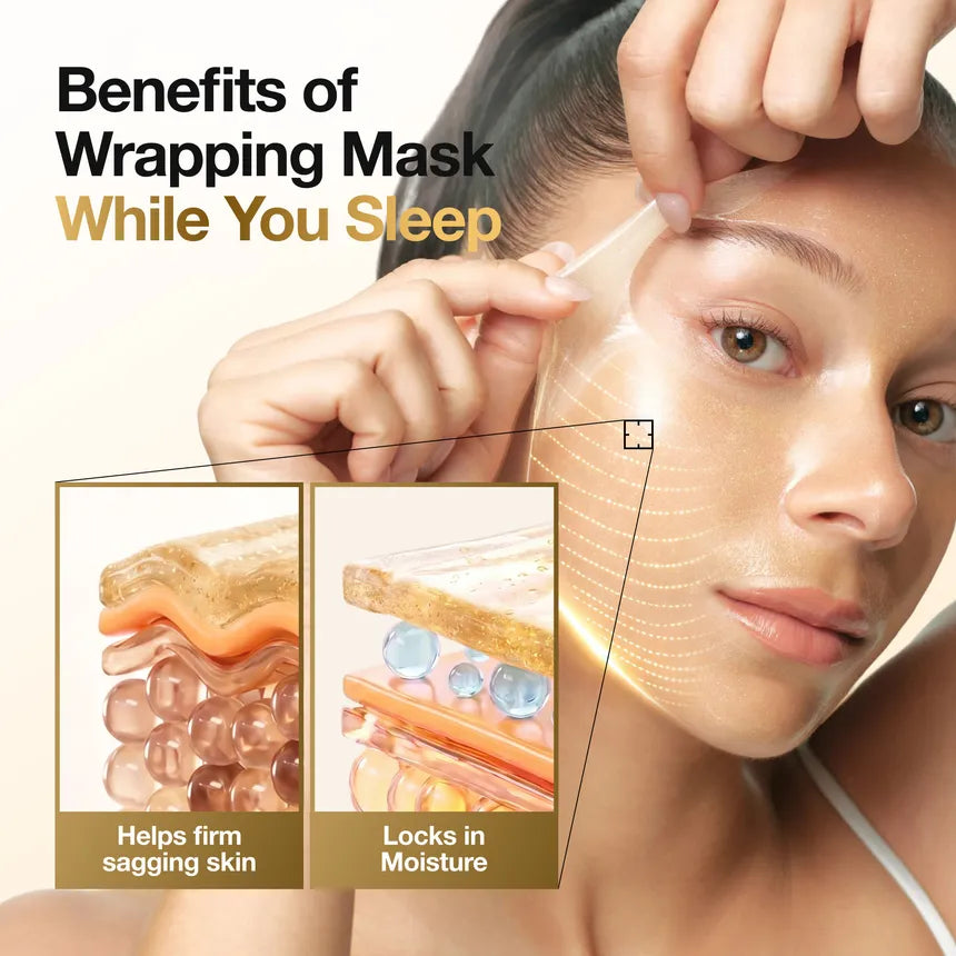 Anua Golden Firming Collagen Wrapping Mask
