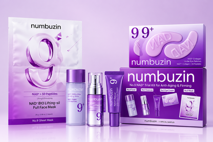 Numbuzin No.9 NAD+ Trial Kit for Anti-Aging & Firming