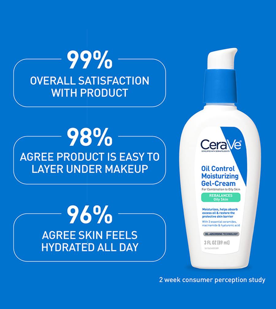 CeraVe Oil Control Moisturizing Gel-Cream - 89ml