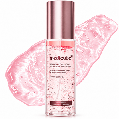 Medicube PDRN Pink Collagen Glow Jelly Mist Serum