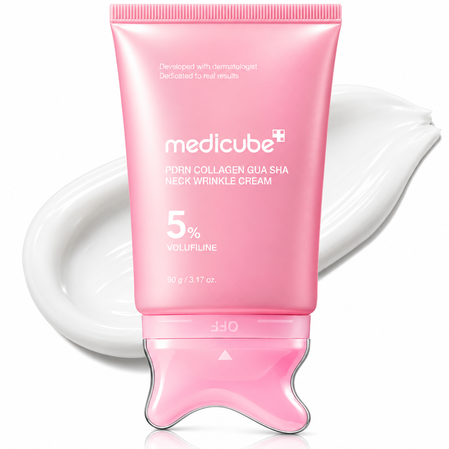 Medicube PDRN Collagen Gua Sha Neck Wrinkle Cream