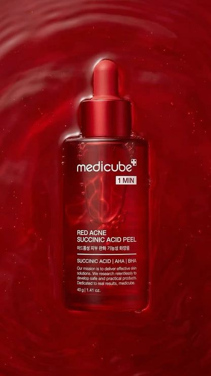 Medicube Red Acne Succinic Acid Peel Booster Serum