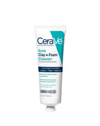 CeraVe Acne Clay-To-Foam Cleanser ,Mask and Spot Treat