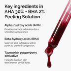 محلول التقشير العادي AHA 30% + BHA 2%