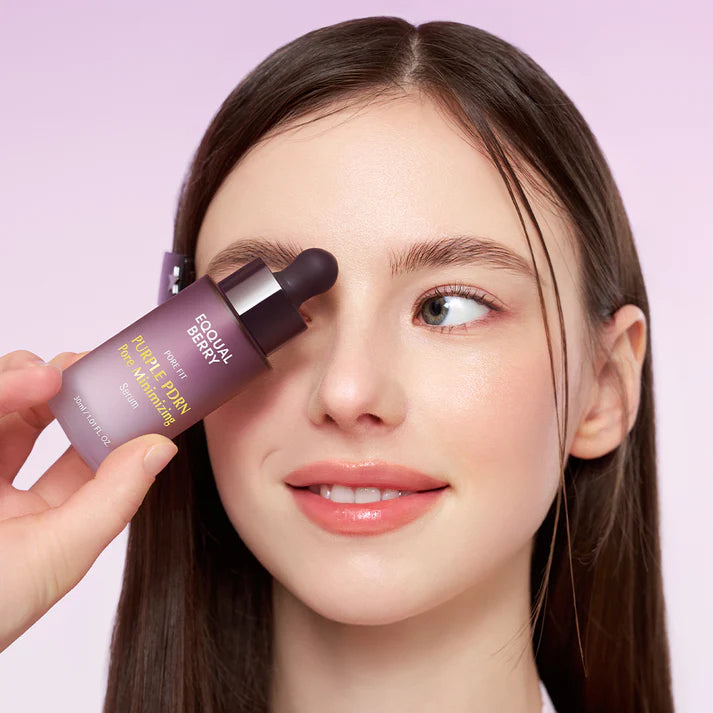 مصل تقليل المسام EQQALBERRY Purple PDRN