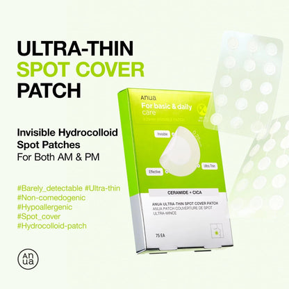Anua Ultra Ceramide + Cica Spot Cover (75 Patches)