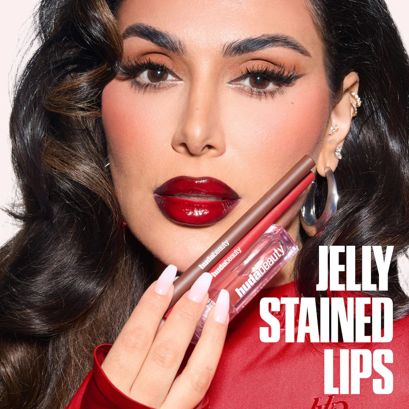 HUDA BEAUTY Lip Contour Stain for 12-Hour Wear