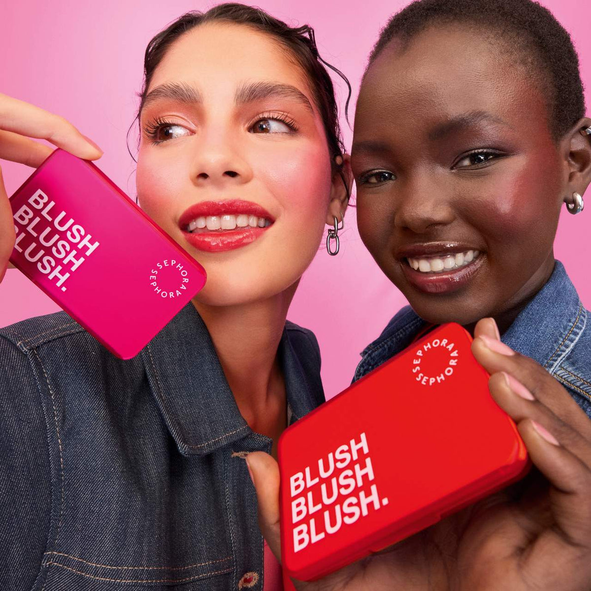 SEPHORA Blush Blush Blush. Cream & Powder Palette