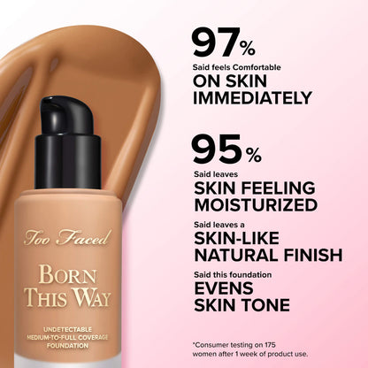 Faced Born This Way Undetectable Medium-To-Full Coverage Foundation