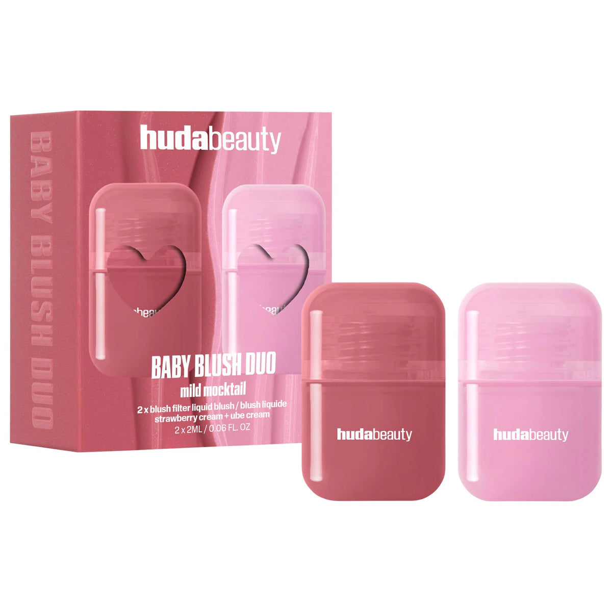 Huda Beauty Baby Blush Mild Mocktail Duo Kit
